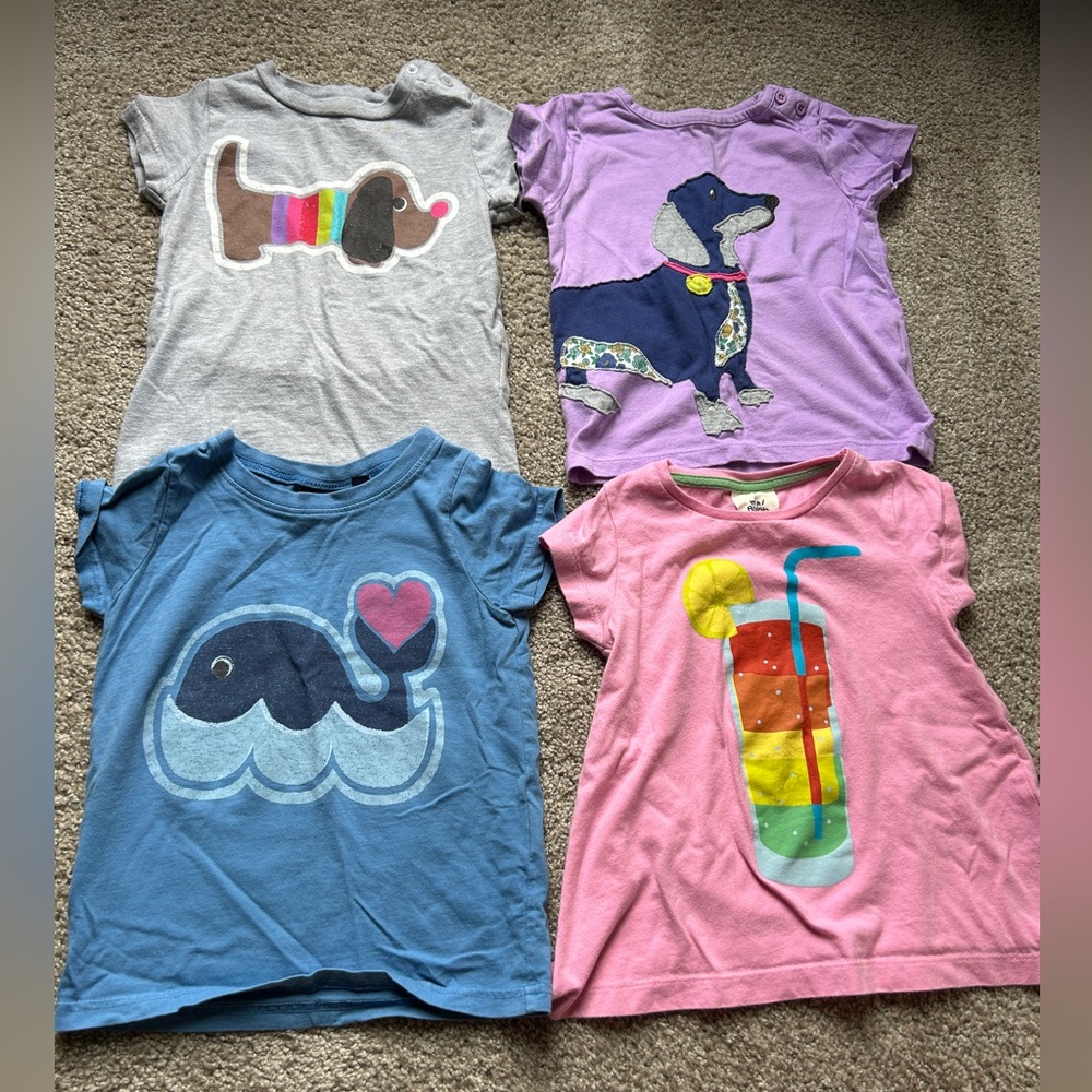 Mini Boden T-Shirts - Set of 4